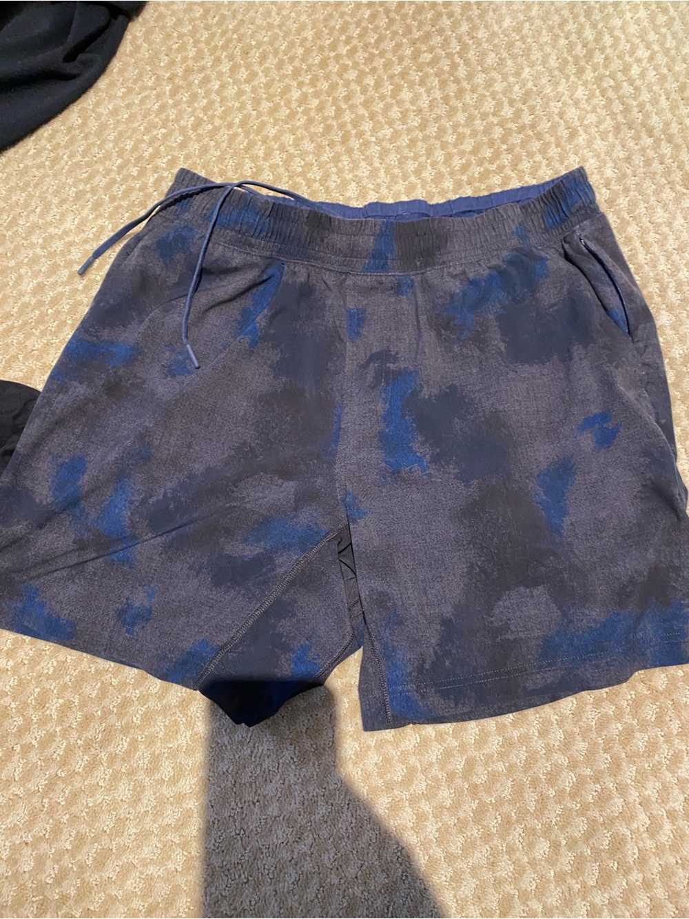 Rhone 2 in 1 shorts blue men’s